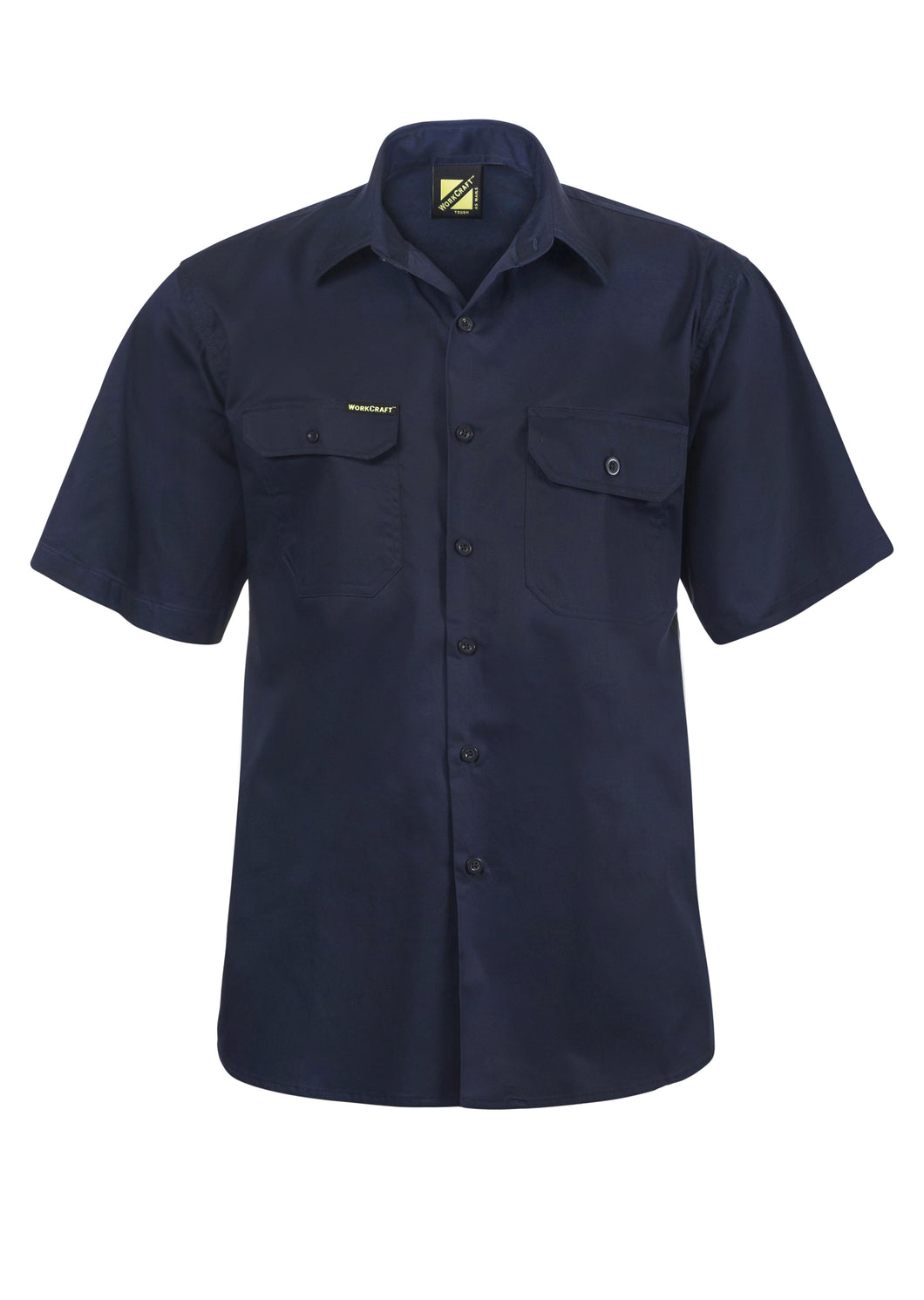 Lightweight Short Sleeve Vented Cotton Drill Shirt