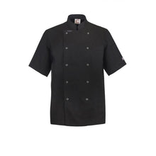 Load image into Gallery viewer, Exec Chef Jacket with Studs Short Sleeve
