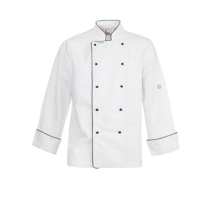 Exec Chef Jacket with Piping Long Sleeve