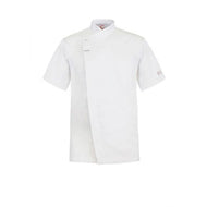 Unisex Tunic Hidden Studs Short Sleeve