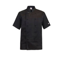 Load image into Gallery viewer, Exec Chef Jacket Short Sleeve Light Weight
