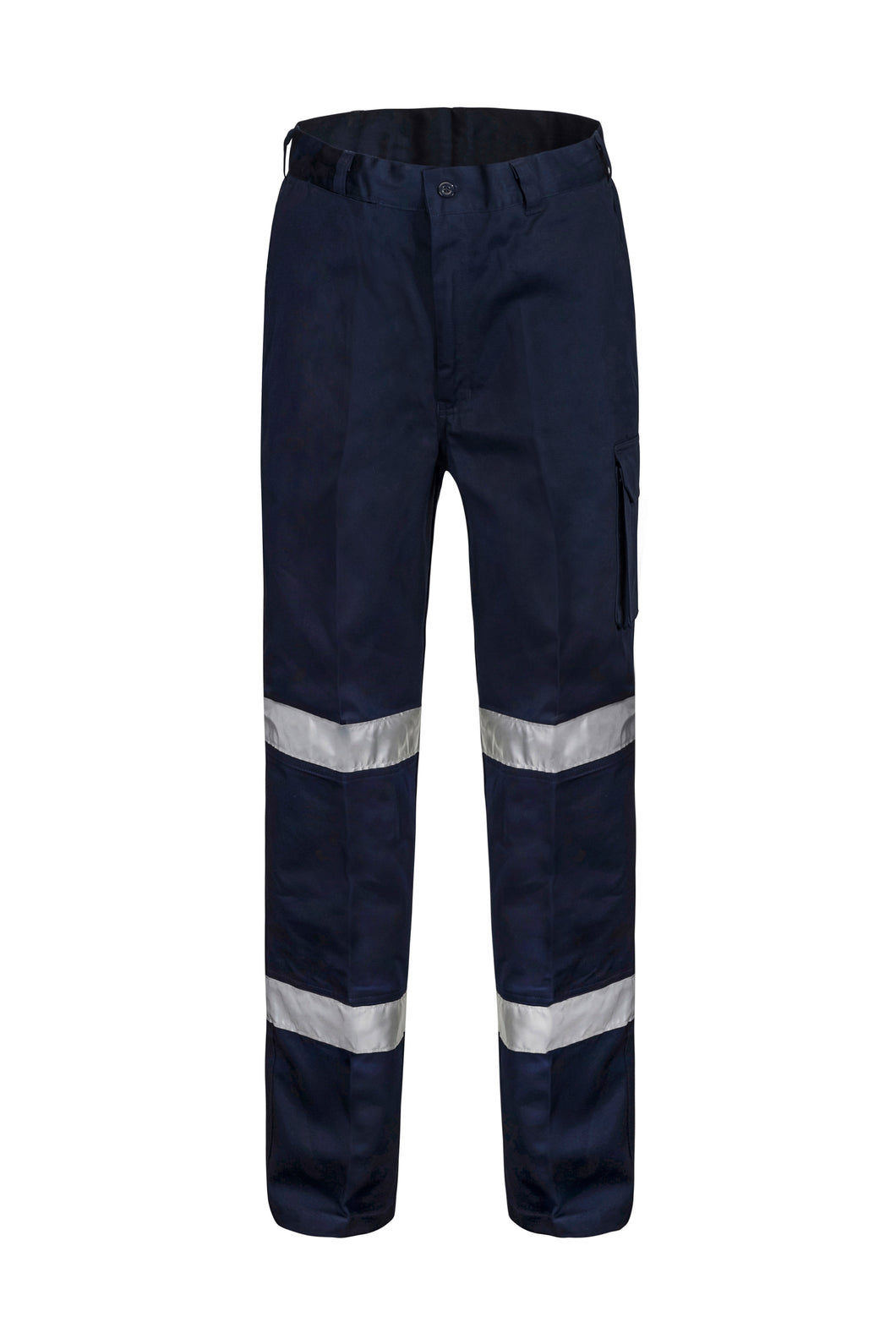 Modern Fit Mid-Weight Cargo Cotton Drill Trouser with CSR Reflective Tape