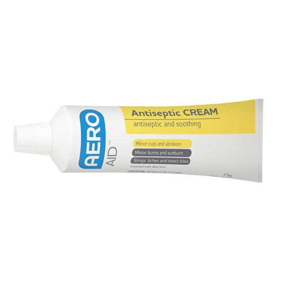 AeroAid Antiseptic Cream - 25g Tube