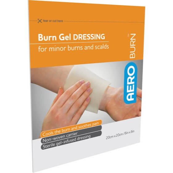 AeroBurn Burn Gel-Infused Dressings 20cm x 20cm