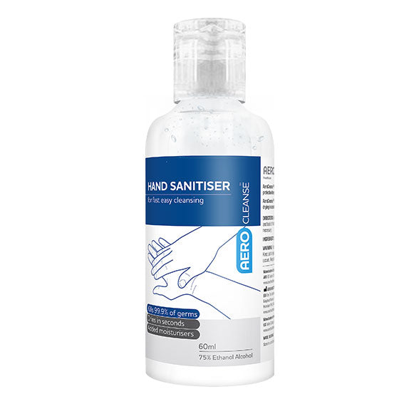 AeroCleanse Antibacterial Hand Sanitiser 60ml