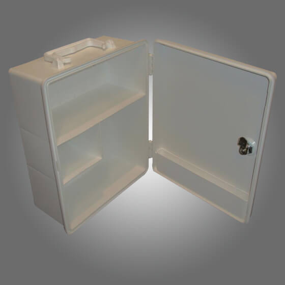 Plastic Cabinets - White