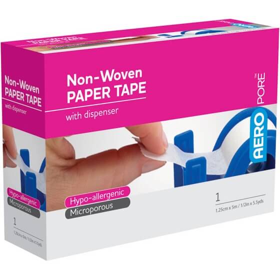 AeroPore Microporous Paper Tape 1.25cm x 5m
