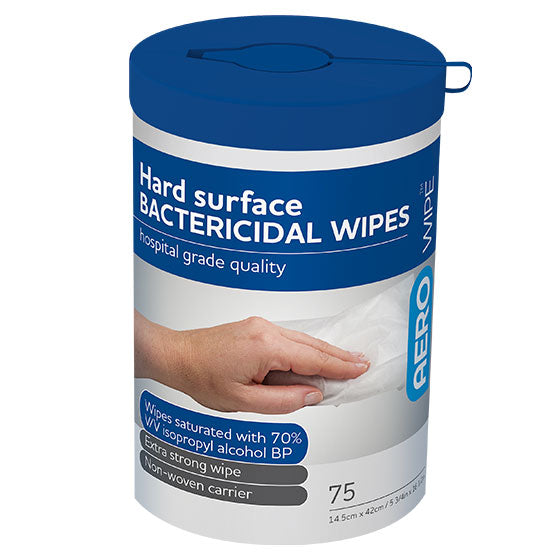 AeroWipe Hard Surface Disinfectant Wipes Tub/75