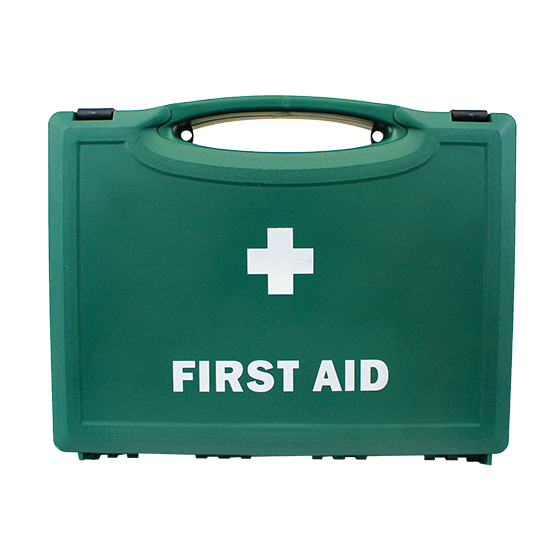 Green Plastic First Aid Cases - Small