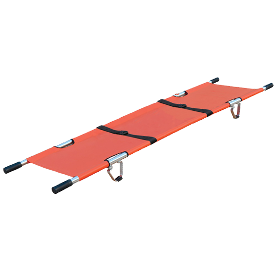Emergency Pole Stretchers, Alloy - Single Fold
